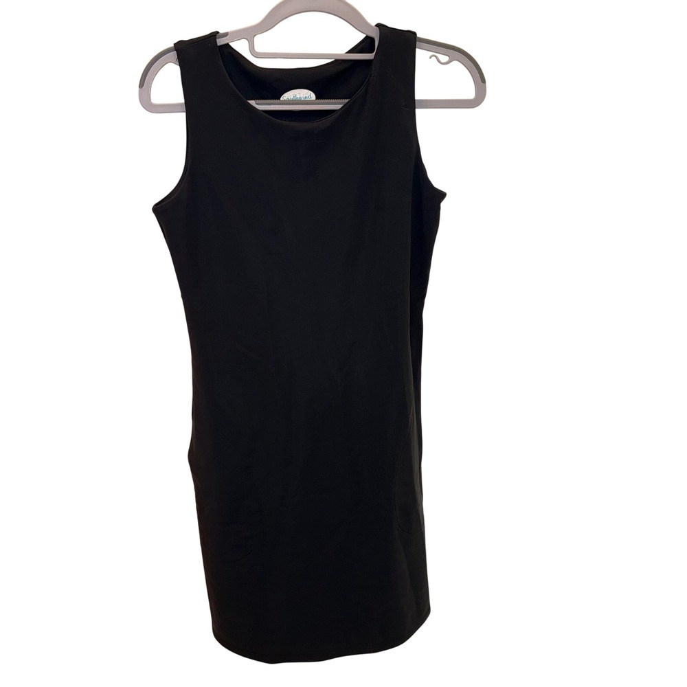 Southwind Apparel UPF 50+ Size XS Black Sleeveless Sheath Dress‎ Made in USA
